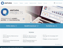 Tablet Screenshot of antura.se